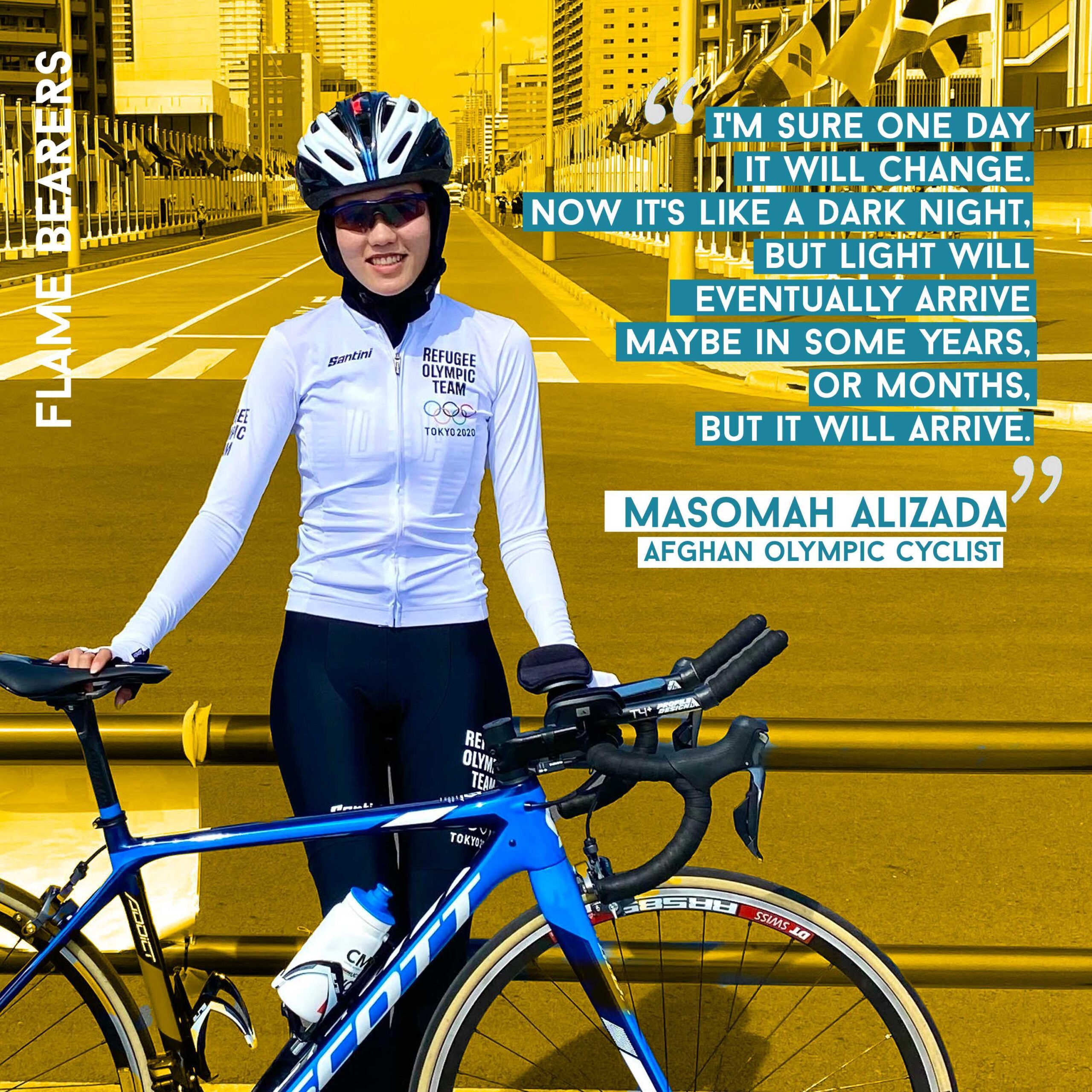 Masomah Alizada (IOC Refugee Team): Cycling for Hope