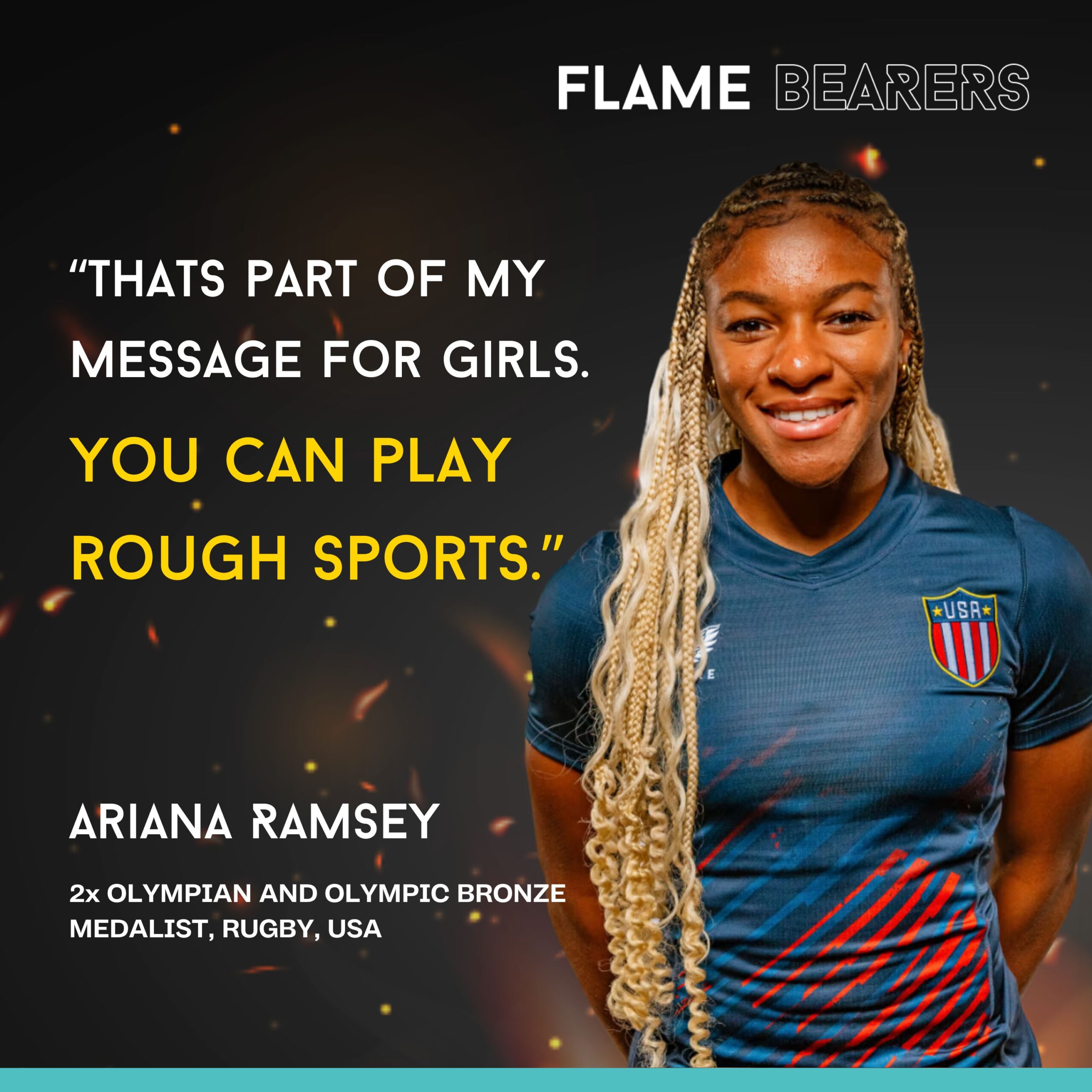 Ariana Ramsey (USA): Girls Can Rough It In Rugby