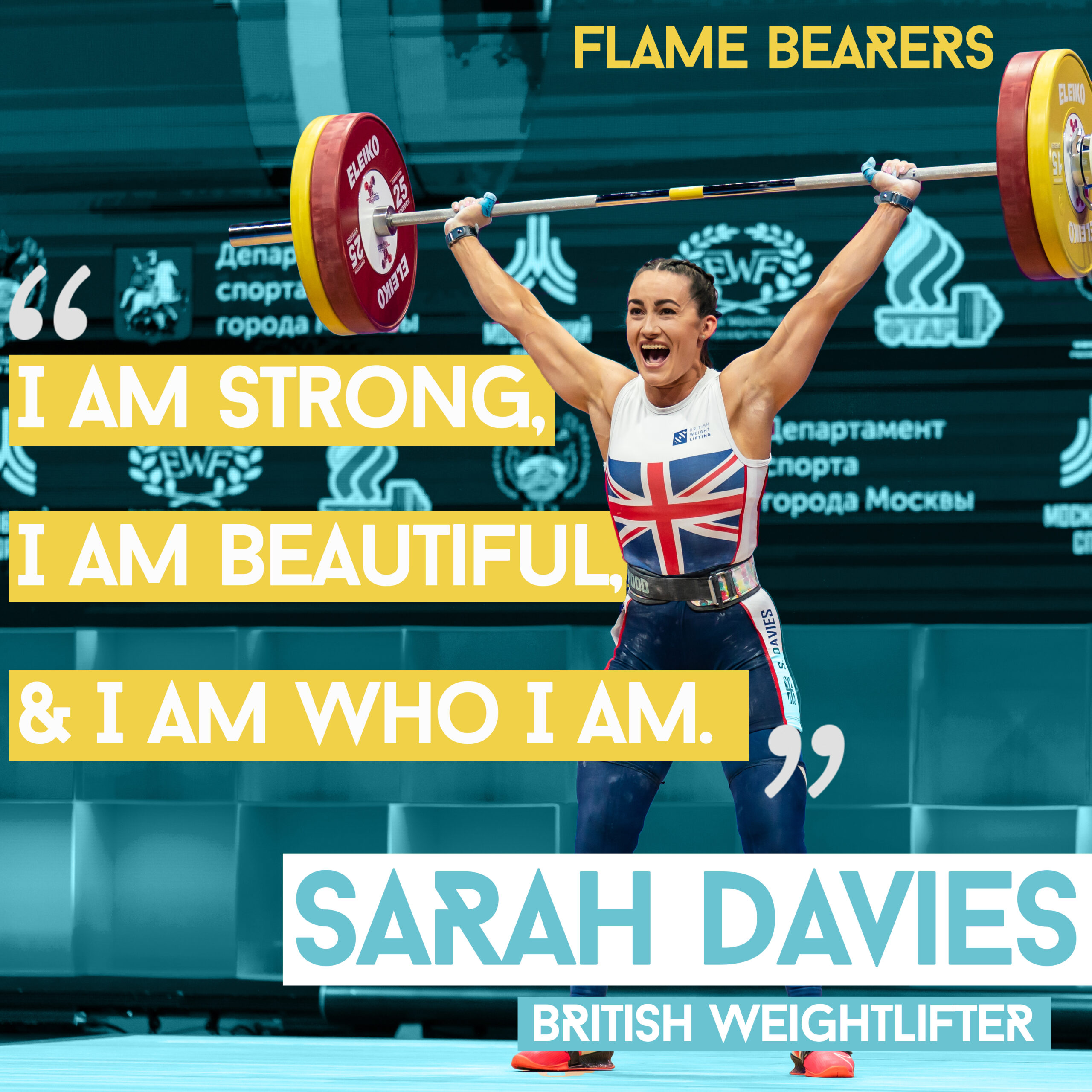 Sarah Davies (Great Britain): The Barbell Queen Defying Convention