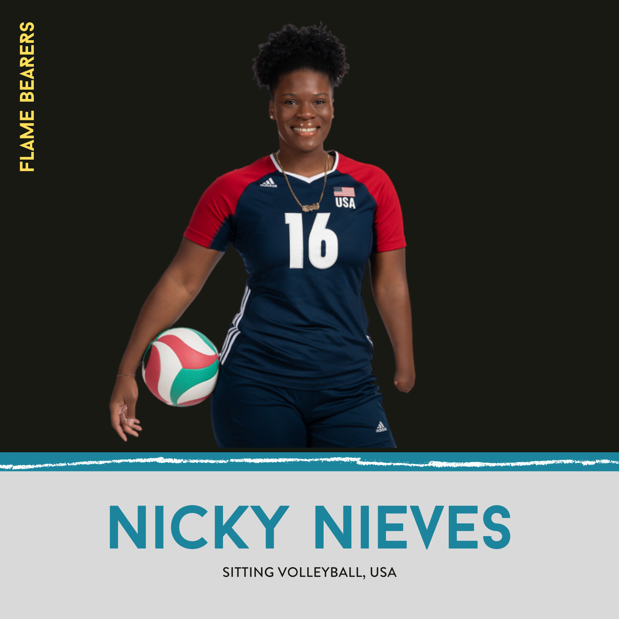 Nicky Nieves (USA): Sitting Volleyball & Black Lives Matter