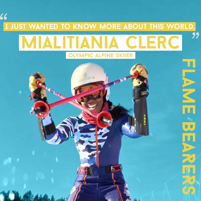 Mialitiania Clerc (Madagascar): Being the First Malagasy & Alpine Skiing