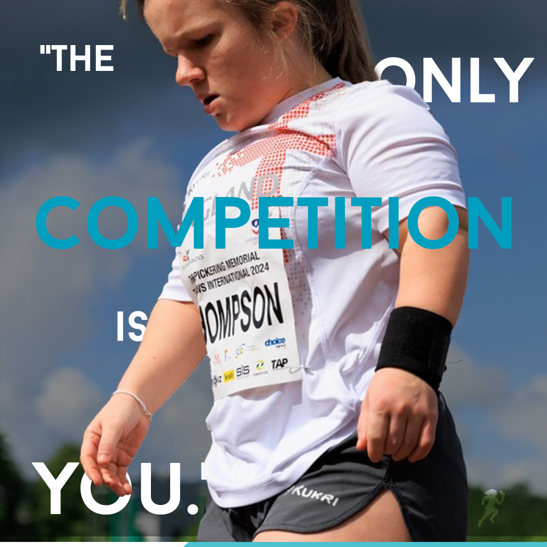 UNEDITED: The Only Competition Is You